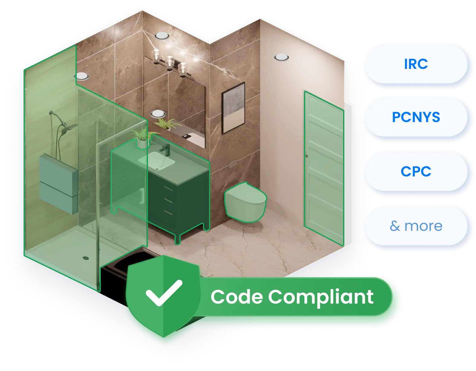 Code-compliant resale ready